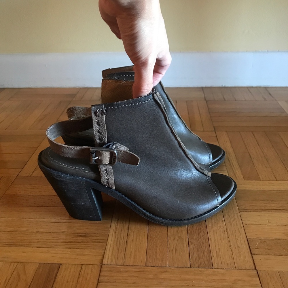 Frye Heeled Mules